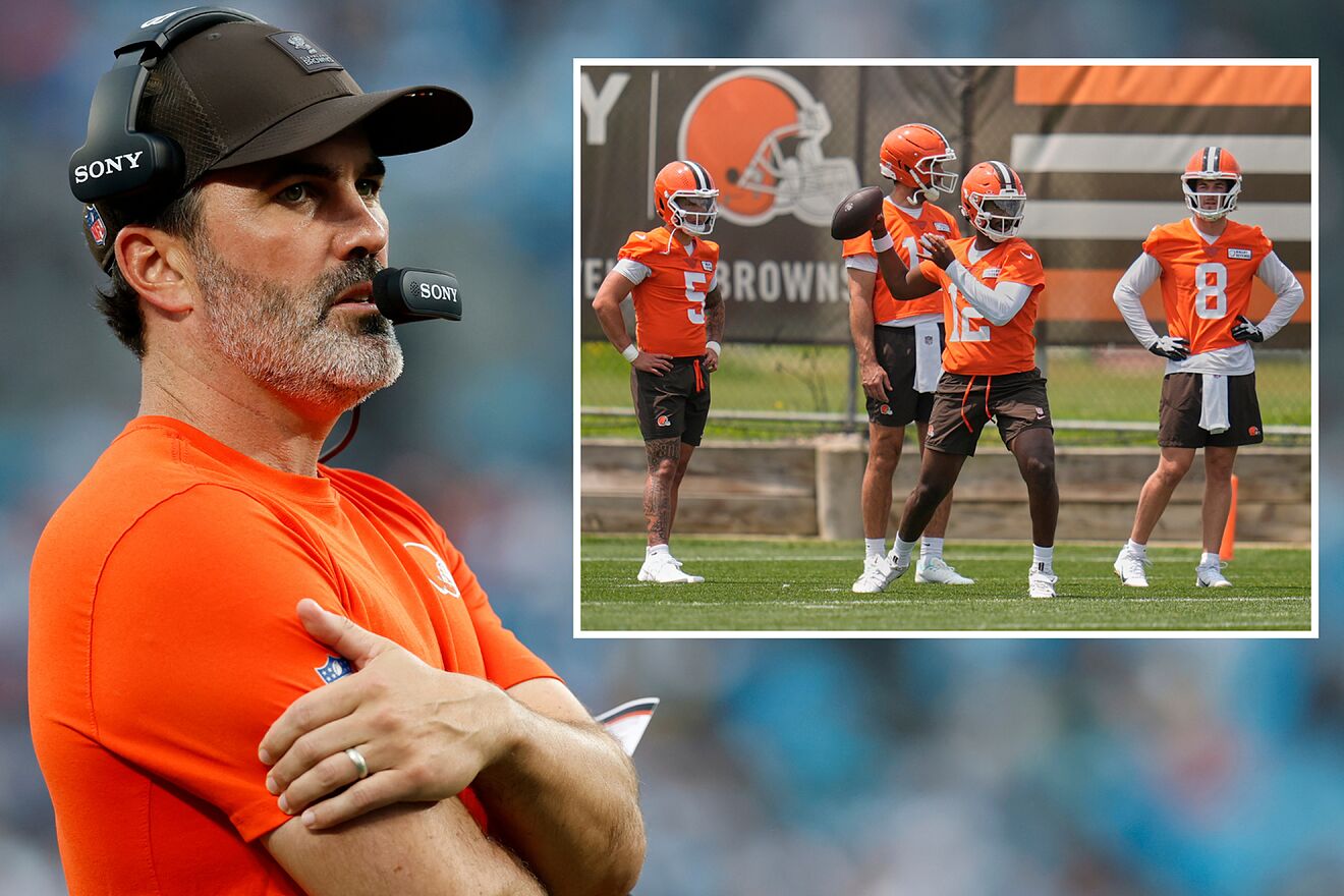 Kevin Stefanski cannot place Dillon Gabriel over Shedeur Sanders; the Head Coach has already been warned