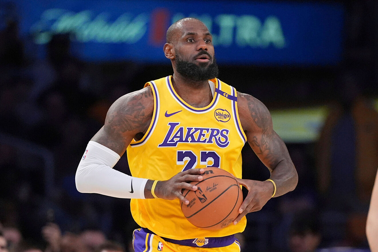 Los Angeles Lakers forward LeBron James