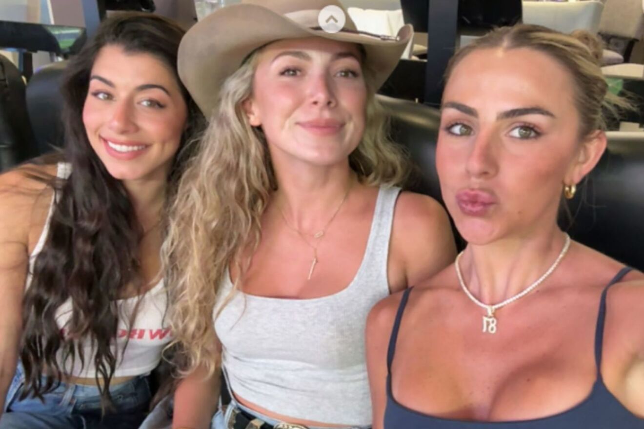 Dak Prescott's fiancée Sarah Jane and Jake Ferguson's girlfriend...